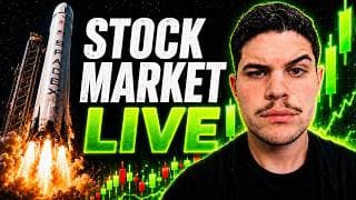 LIVE: Stocks DIPPING into FOMC, Best setups for Tomorrow