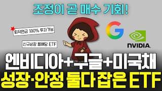 IRP 연금계좌 수익률 책임질 엔비디아+구글 집중 채권혼합 월배당 ETF (ft.1Q엔비디아알파벳미국채혼합50) 