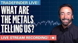 TradeFinder LIVE! What Are The Metals Telling Us? #stocks #elliottwave