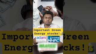 Important Green Energy stocks! #greenenergystocks #highreturnstock #sharestobuy #multibaggerstocks