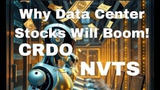 Why Data Center Stocks Will Boom! CREDO TECHNOLOGIES! NAVITAS SEMICONDUCTOR!