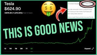 Tesla Stock Gets Great News - Robinhood Investing | Tesla Stock News & Analysis (TSLA)