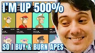How I'm Selling CAPR, Sarepta Stock Recovery Trade, Sam Altman, Burning Apes | Martin Shkreli