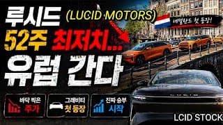 유럽 판매량 50대 수준/ 반전가능? 네덜란드 출시!
