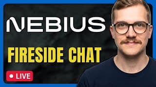 Nebius Stock (NBIS) Fireside Chat Live w/ CBO Roman Chernin