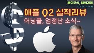 [충격] 애플 어닝콜의 핵심을 모른다면 ▶ TOO BAD 4 YOU!