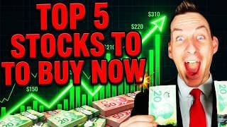 My Top 5 Stocks To Buy BEFORE Earnings Season Starts!