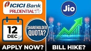 ICICI Prudential AMC IPO Review | Jio IPO Impact on Telecom | Corona Remedies GMP