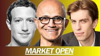 META DOWN 10%, MICROSOFT UP 10%, LEOPOLD RAISING NEW CASH, ARE WE CLOSE TO A BOTTOM? | MARKET OPEN