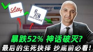 “减肥药之王”神话破灭？从52%回撤看诺和诺德：这是跌到底部的黄金机会，还是深不见底的陷阱？丨NVO,LLY #trading #投資 #美股 #glp1 #wegovy