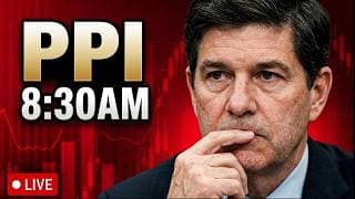 🔴PPI INFLATION DATA HEATS! - WILL PPI SHOCK MARKETS?! | LIVE TRADING