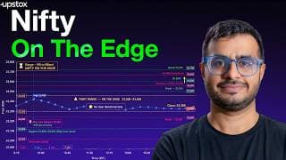 Nifty Analysis: Breakout or Breakdown Near May Low?  | Trade Setup Live | Upstox