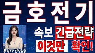 🟥 [금호전기 주가전망] 내일 반등 와도 중요한 건 욕심이 아니다, 손실 줄이고 살아남는 대응이 먼저다 "초긴장" ⚠️