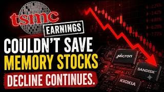 TSM Earnings Couldn't Save Memory | Micron / SNDK / SK Hynix / NVDA / AMD / ARM / AVGO / INTC / STX