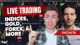 LIVE Trading Gold, Nasdaq, Forex | A1 Trading Show