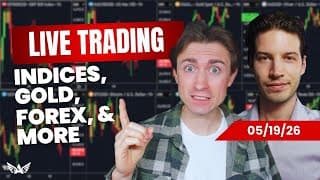LIVE Trading Gold, Nasdaq, Forex | A1 Trading Show