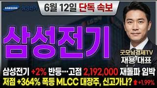 [삼성전기 주가 전망] AI 서버향 MLCC 가격 인상 돌입! 역사적 신고가 랠리 시작된다 #삼성전기주가전망 #삼성전기목표가 #삼성전기