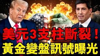 荷姆茲海峽又被封！美伊戰爭快打滿5個月，後果不只是推升通膨！美元三根支柱同步斷裂，DXY反彈是假象？本週 CPI、華許聽證會決定黃金後市！