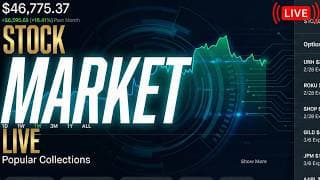 PPI & VOLATILITY - JUNE 11 - Stock Market LIVE, Live Trading, Stock News