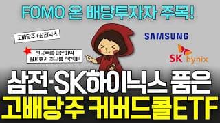 삼성전자·SK하이닉스를 품은 월배당 고배당주 커버드콜 ETF (ft.ACE 고배당주Plus커버드콜액티브)