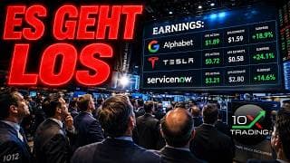 🚨 ES GEHT LOS – DIESE EARNINGS SIND ENTSCHEIDEND 💥 Nvidia 💥 ServiceNow AMD Bitcoin Öl