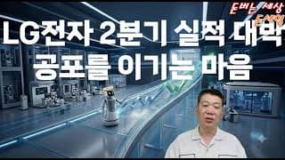 LG전자 2분기 실적 대박 공포를 이기는 마음!