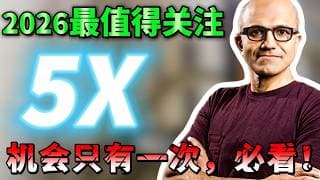 2026最值得趁回调上车的3家公司！跌出来的黄金坑，一年只有一次的布局机会！错过必悔！GOOG,AVGO,MSFT,NVAD,VRT，ETN SCCO ，AAPL TEM，MU #美股#纳斯达克