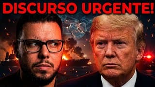 URGENTE! DISCURSO DE TRUMP AO VIVO APÓS ABERTURA DO ESTREITO DE HORMUZ