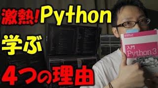 【プログラミング入門】文系初心者がPythonを学習する４つの理由