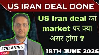 US Iran deal impact on markets|US market news|Nifty analysis for 19th june 26|Sensex|Global markets