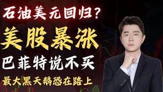 石油美元回归？美股暴涨，为什么现在不能重仓？真正买点在这里                             #TSLA #NVDA #PLTR #AVGO #mstr #crwv#google