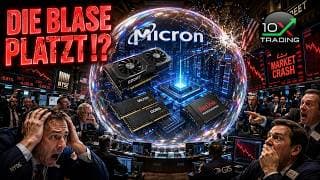 🚨 HALBLEITER AKTIEN FALLEN – PLATZT DIE BLASE ⁉️💥 Micron 💥 Nvidia AMD Oracle ServiceNow Super Micro