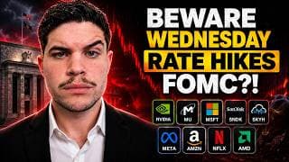 FOMC Rate Hikes?! Stocks are Crashing but it could get WORSE