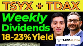 Could These 2 Weekly Dividend ETFs Change Dividend Investing in 2026? (TSYX & TDAX Review)