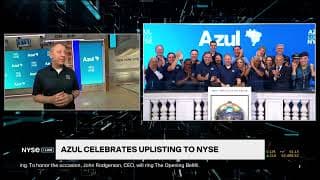 Azul CEO John Rodgerson Discusses Next Goals for Firm After NYSE Listing