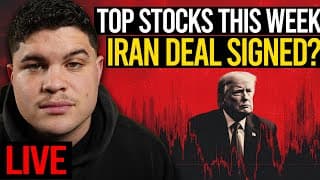 Stock Market LIVE: Iran Deal IS CLOSE, Top Stocks for this week