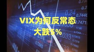 巨头银行集体强势护盘，芯片板块迎来剧烈震荡，VIX却反常态的大跌5%！