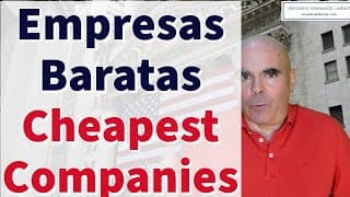 Empresas baratas para comprar ahora