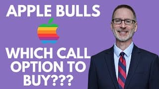 Which Call Option Is Best - (For Apple Bulls)