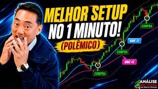 O POLÊMICO GRÁFICO DE 1 MINUTO! Melhor Setup de Pullback no Mini Índice