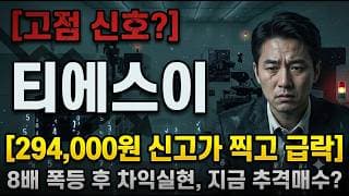 [티에스이 주가 전망] 지금 매수해야 할 지 망설인다면 필수 시청! #티에스이