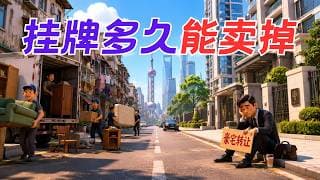 成交量多了挂牌量少了  上海二手房挂牌多久能卖掉？【昆哥看房产】