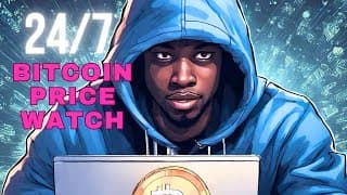BITCOIN LIVE PRICE WATCH #bullrun #investing #finance