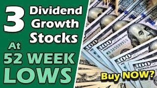 3 Massively Discounted Dividend Stocks at 52-Week Lows – Time to Buy?