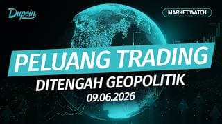 Market Watch | Peluang Trading di Tengah Isu Geopolitik | 9 Juni 2026 #MostTrustedBroker | 10:00