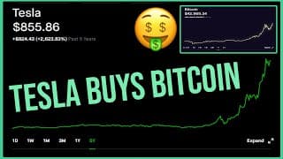 TESLA BUYS BITCOIN 🚀 ($1,500,000,000 worth) - Robinhood Investing | Tesla Stock Analysis (TSLA)