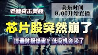 美股直播｜芯片股突然崩了！博通财报爆雷？低吸机会来了。#美股 #英伟达 #甲骨文 #英特尔 #特斯拉 #soun #苹果 #投資  #crcl  #amd #投資