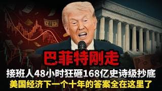 重磅！巴菲特接班人48小时狂砸168亿颠覆伯克希尔60年铁律，AI算力垄断+地产刚需闭环，锁定美国下一个十年财富密码! 看懂的人已抓住下一轮财富浪潮!#美股