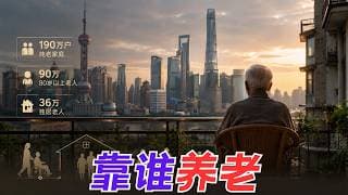 上海有190万户纯老家庭，90万高龄老人：未来养老的出路在哪里？【昆哥播客】