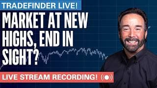 TradeFinder LIVE! Market at New Highs, End in Sight? #stocks #elliottwave